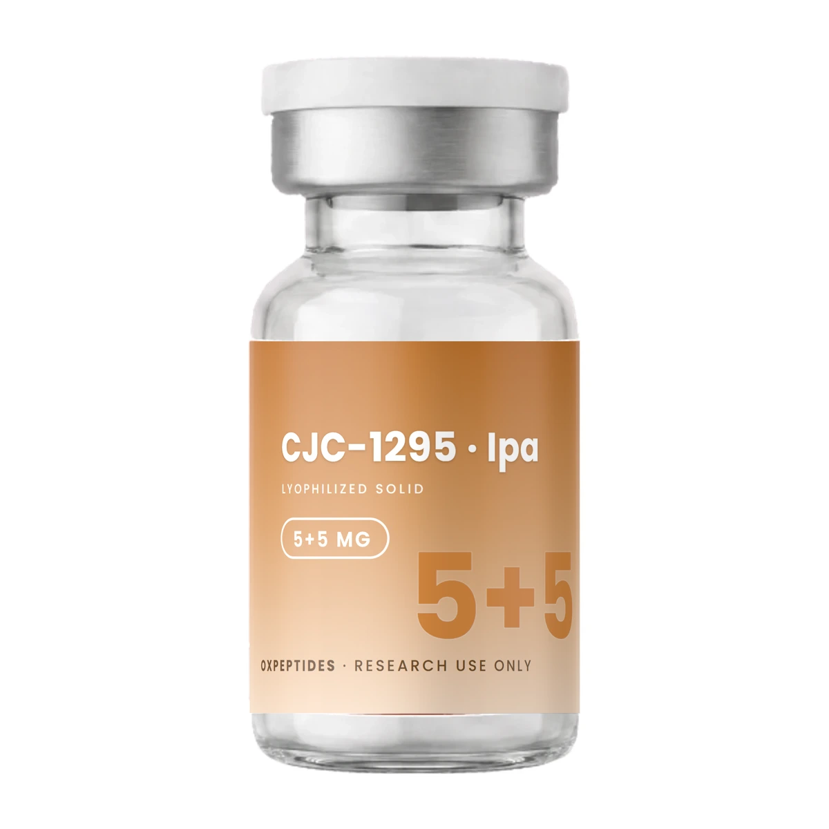 Cjc-1295 · CJC-1295 / Ipamorelin flacon — gelyofiliseerd, OXpeptides etiket