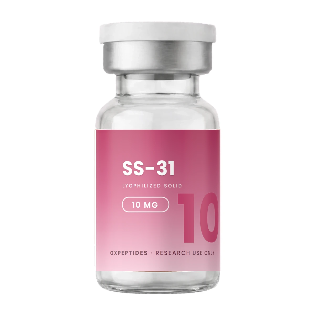 Ss-31 · SS-31 flacon — gelyofiliseerd, OXpeptides etiket