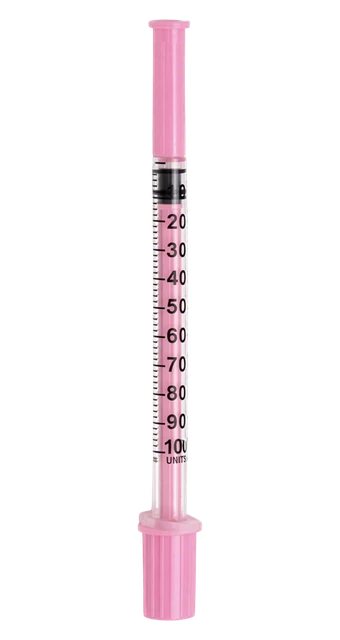 Roze spuiten 1 mL 30 pcs, OXpeptides